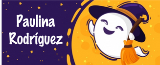 Etiqueta Halloween Escuela