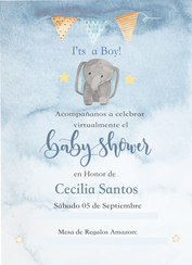Baby Shower Invitación