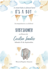 Baby Shower Invitación