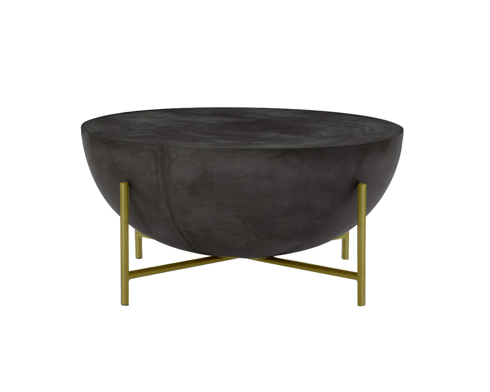 Black Drum Table
