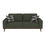 Thumbnail: Forest Green Mid-Century Sofa