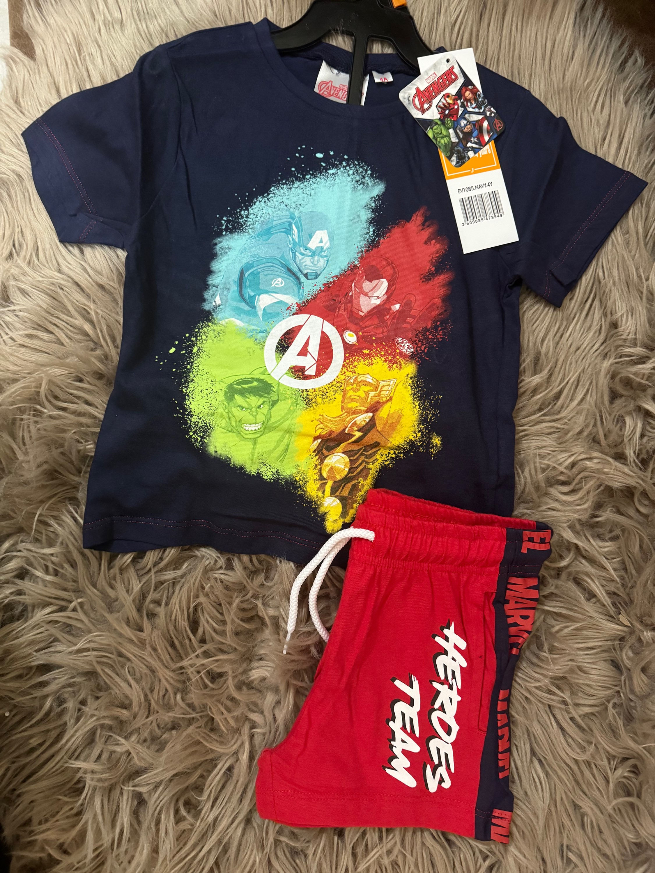 Boys Avengers clothing semmer set