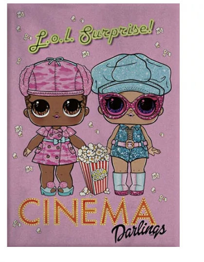 LOL Surprise Cinema fleece blanket 100x140cm