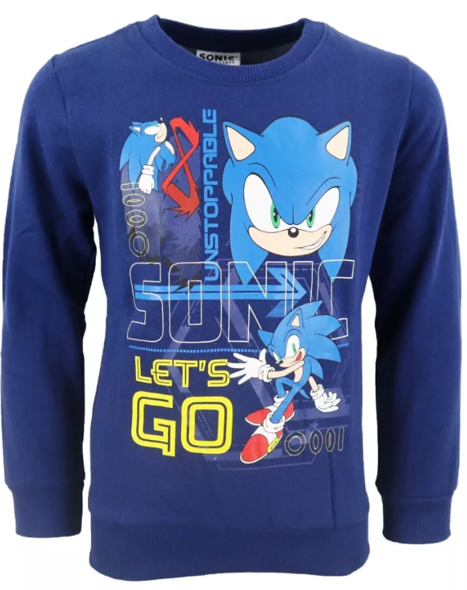 Sonic the Hedgehog Go Sonic the Hedgehog Kids' Sweater 104-152 cm