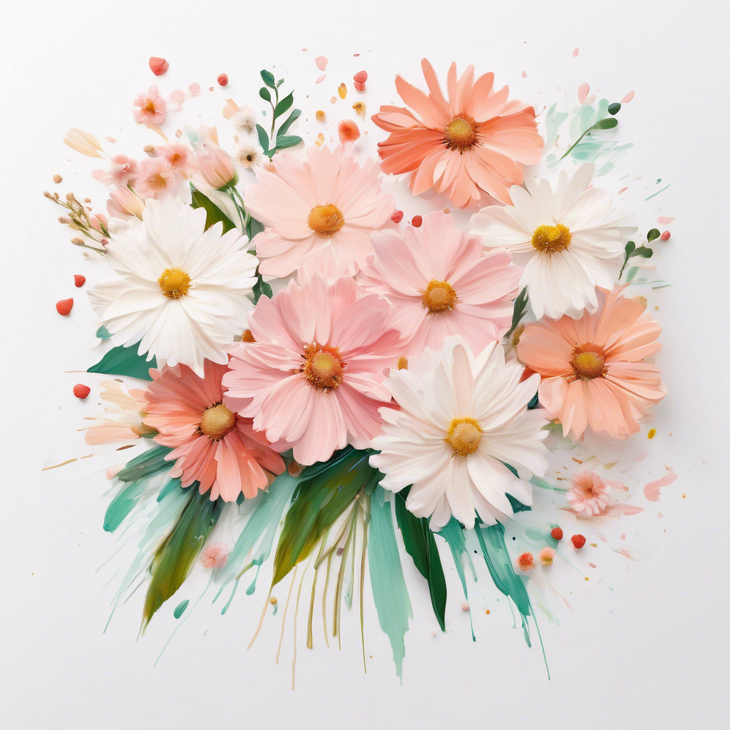 Floral Burst Acrylic