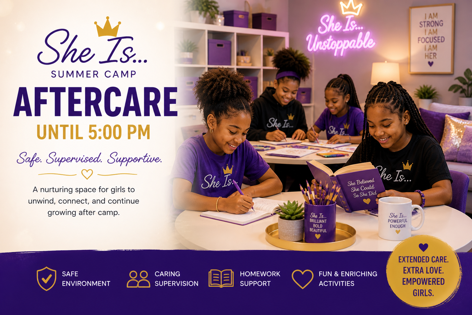 Aftercare Add-On (Weekly until 5:00PM)