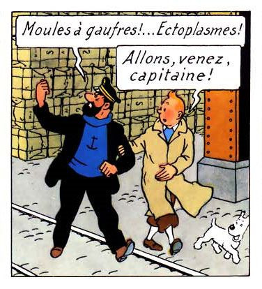 capitaine haddock et tintin