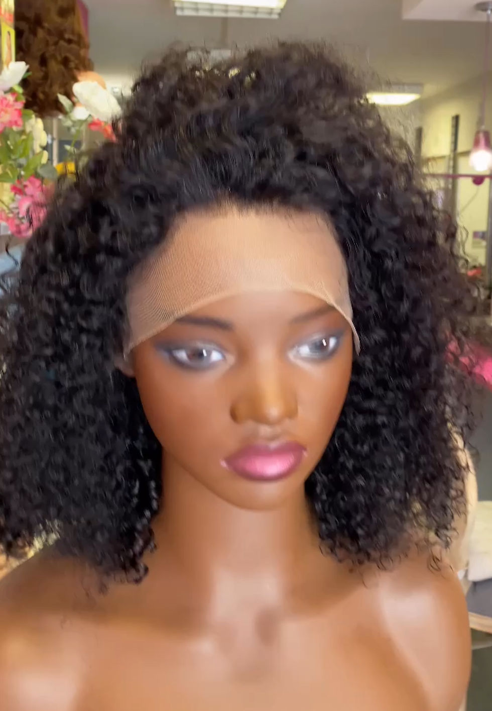 Perruque bouclée Anastasia 12 pouces