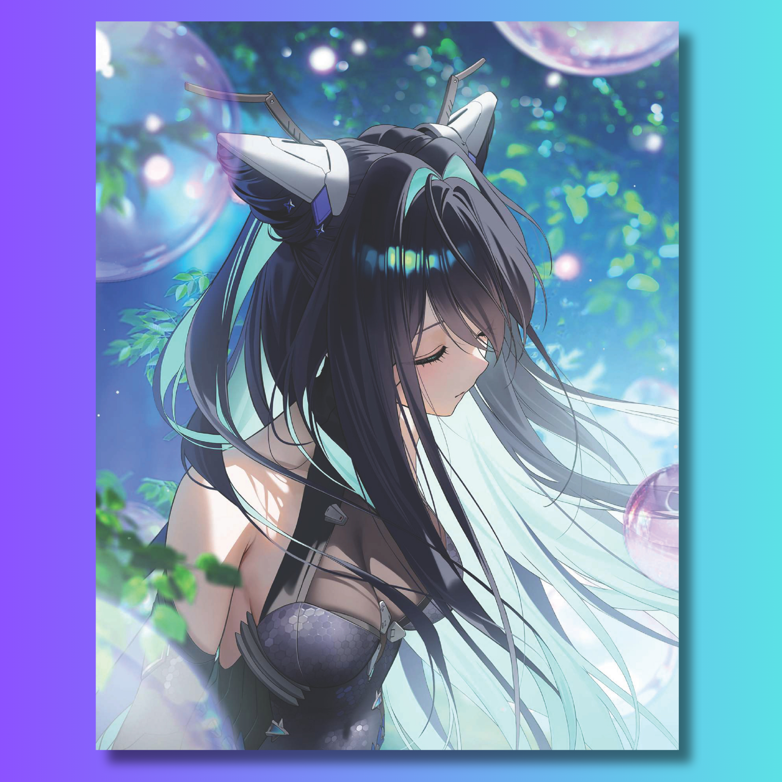 Siren Forest Holographic *Signed* Art Print