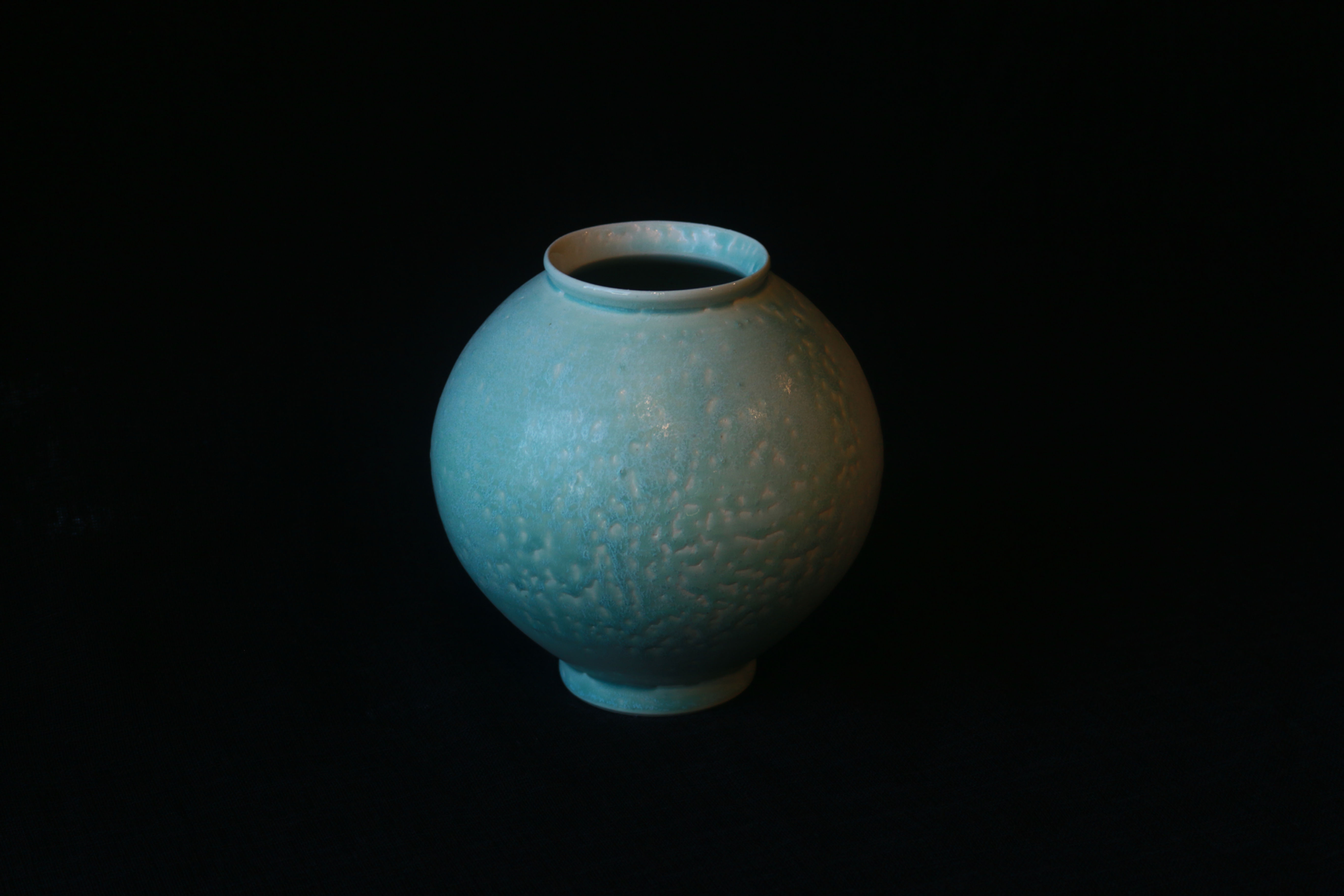 Green Cracked Style Moonjar