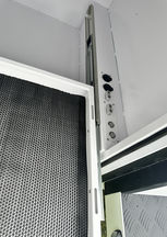 Tradesman Trailer with robust drawbar, powder-coated finish, and secure storage