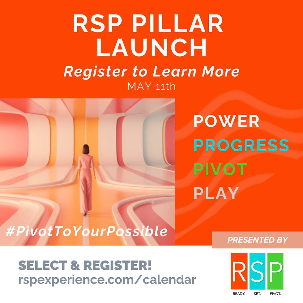 RSP Pillar Launch: JOIN US!
