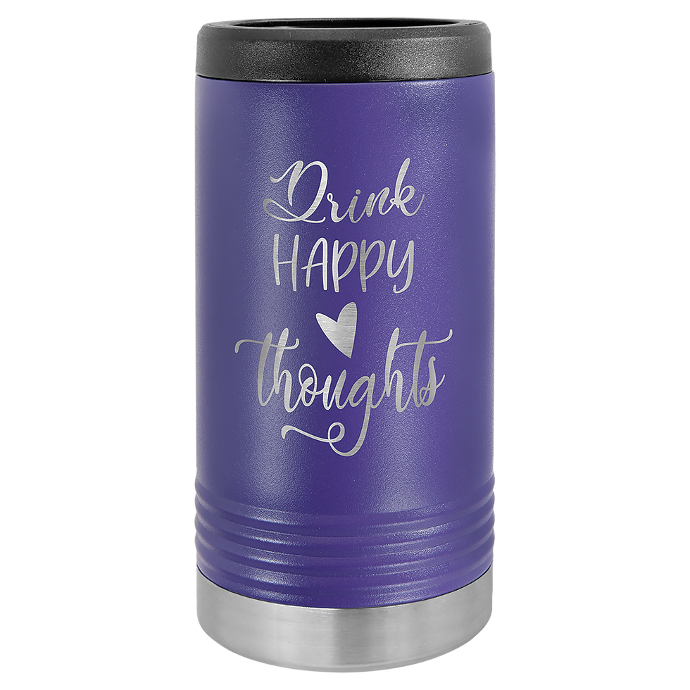 Thumbnail: Polar Camel Engraved Thermal Slim Beverage Holder