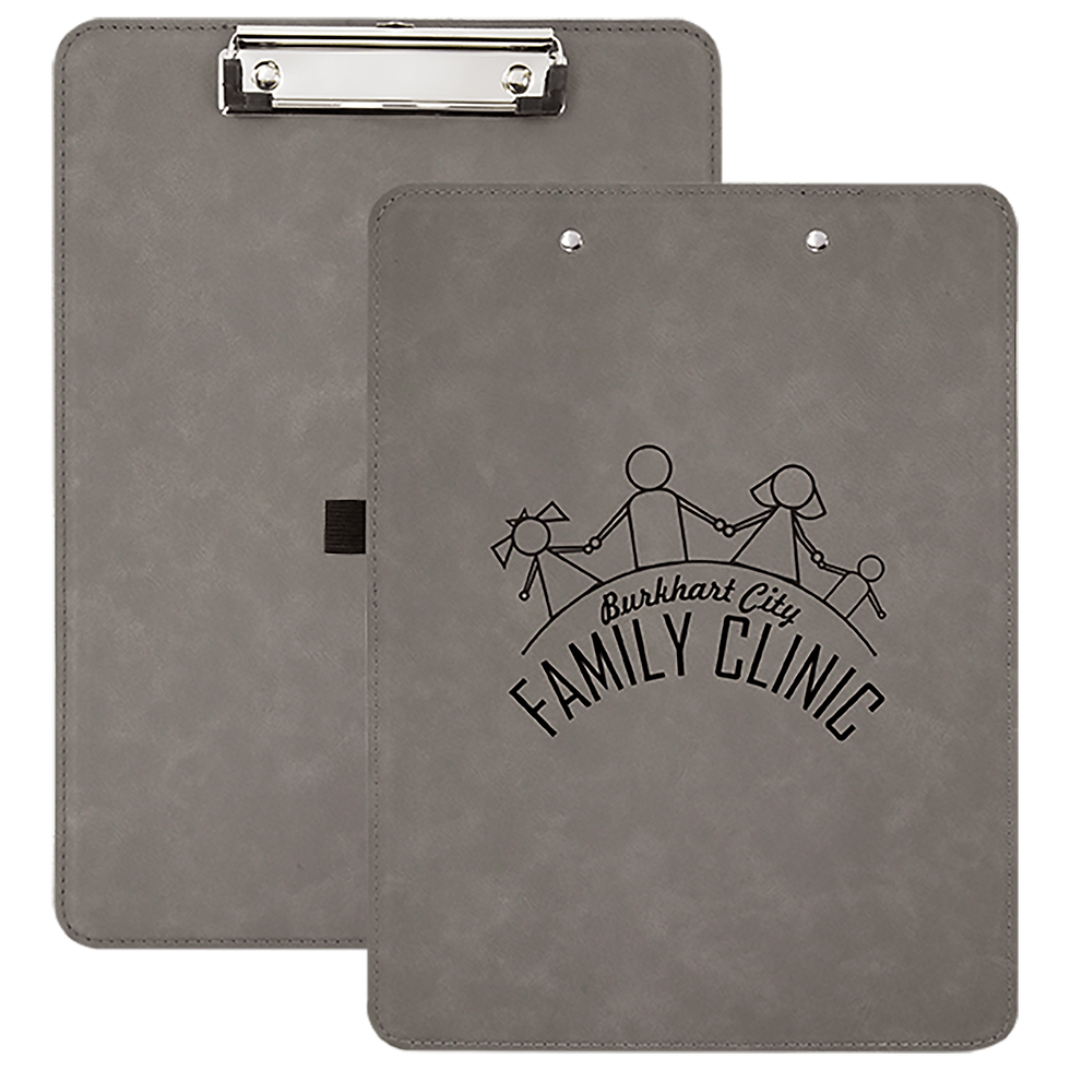 High angle view of personalized desk accessories on a clean desk