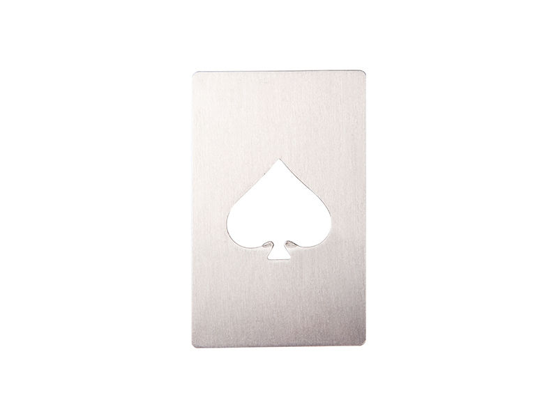 Thumbnail: Stainless Steel Ace Bottle Opener - Back