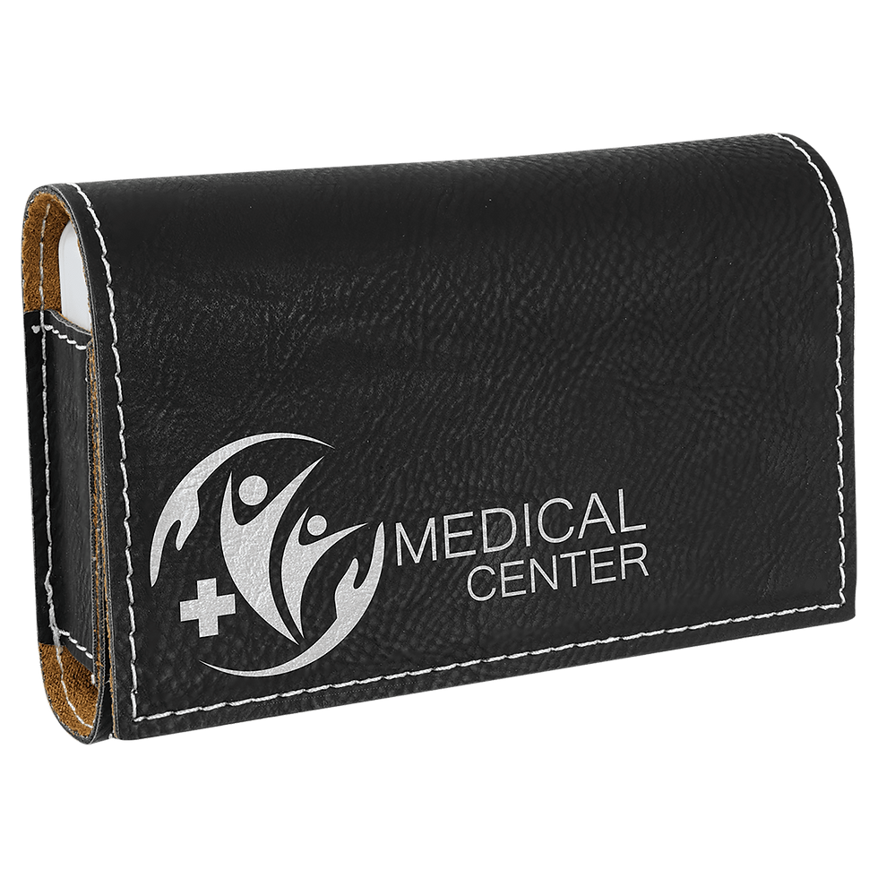 Thumbnail: Laserable Leatherette Small Pill Boxes