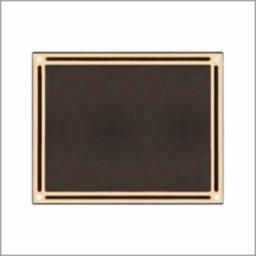 Thumbnail: Stock Bronze Colored Aluminum Wall Plaque Castings