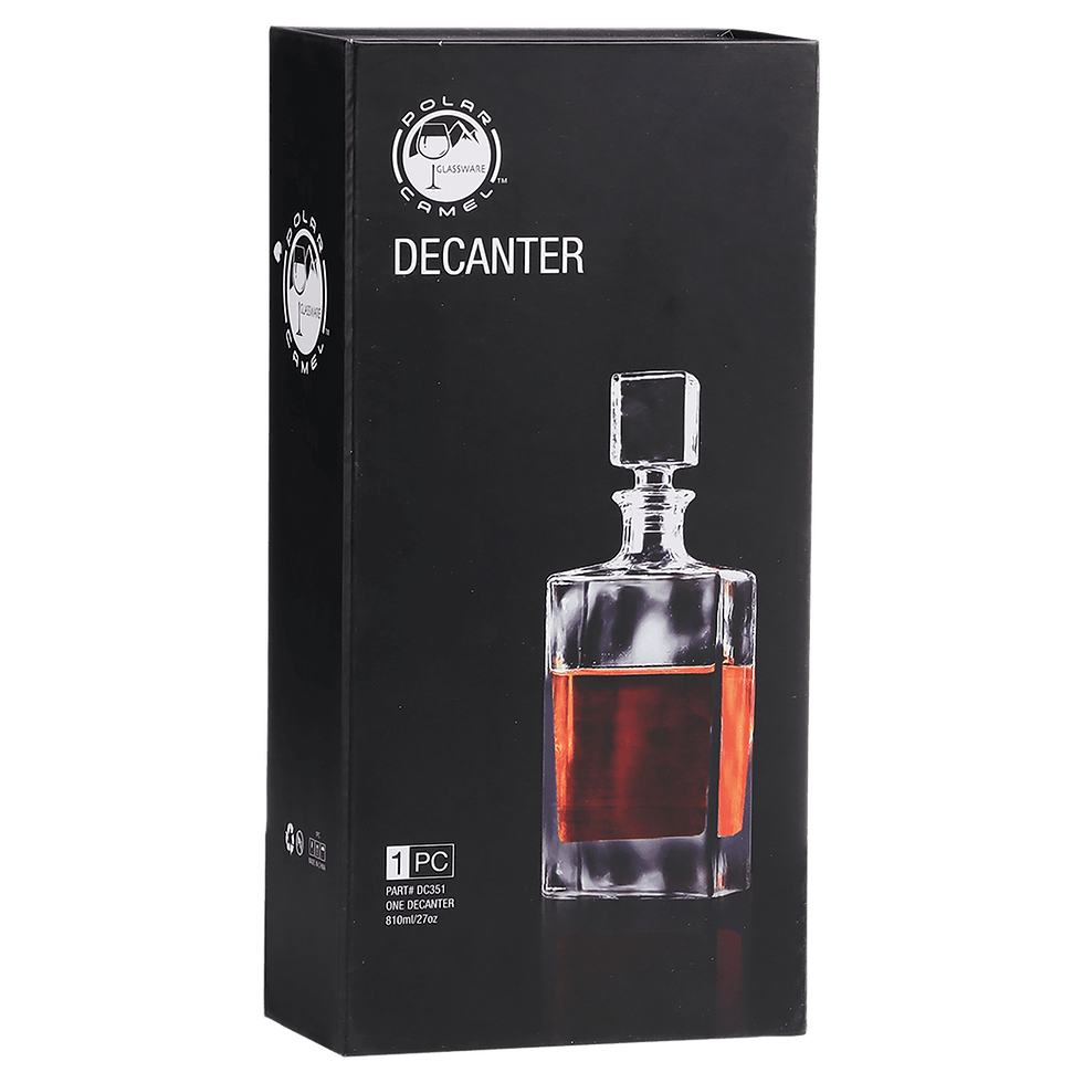 Thumbnail: Polar Camel Brand Barware Decanter Gift Box