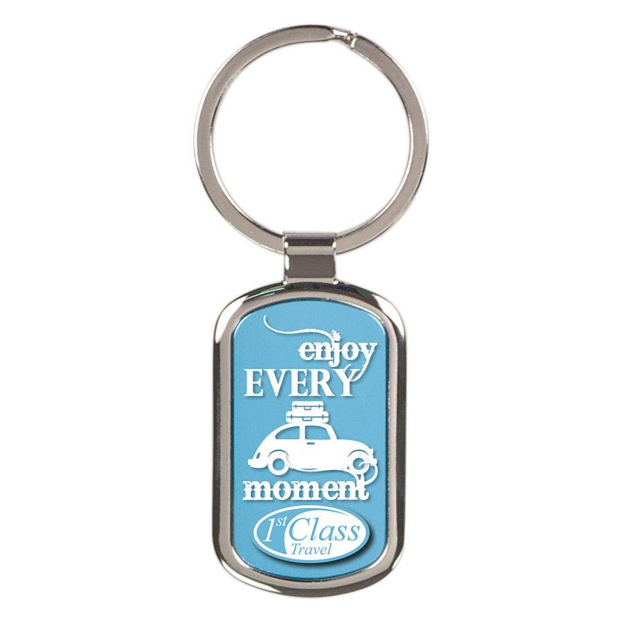 Thumbnail: Sublimated Metal Framed Keychains