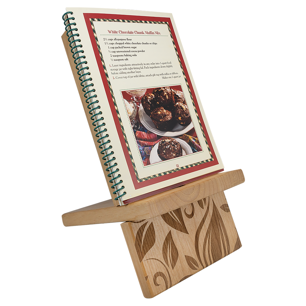 Thumbnail: 6" x 12" Red Alder Cell Phone/IPad or Cookbook Easel