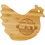 Thumbnail: Bamboo Laser Engraved Rooster Shaped Cutting Board