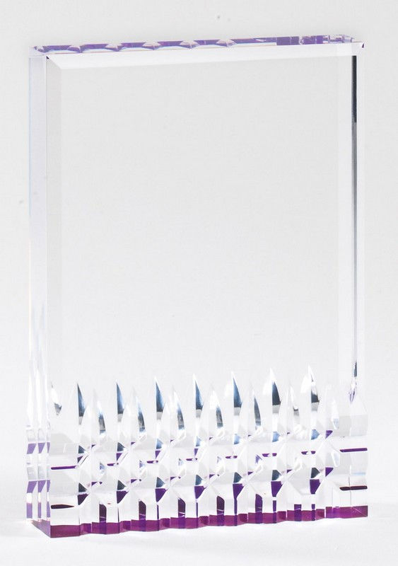 Thumbnail: Purple Mirage Freestanding Acrylic Award