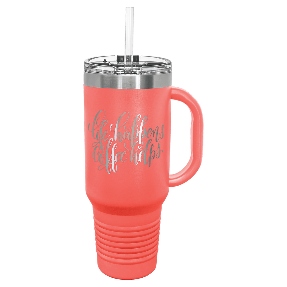 Thumbnail: Polar Camel 40oz Tumbler W/Handle. A Stanley Alternative