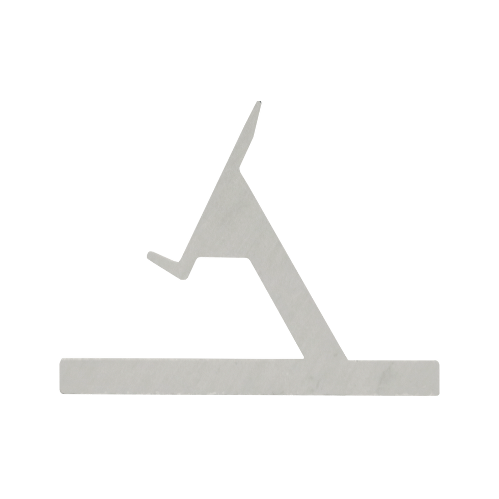 Thumbnail: Simply Aluminum Slanted Raised Desk Holder