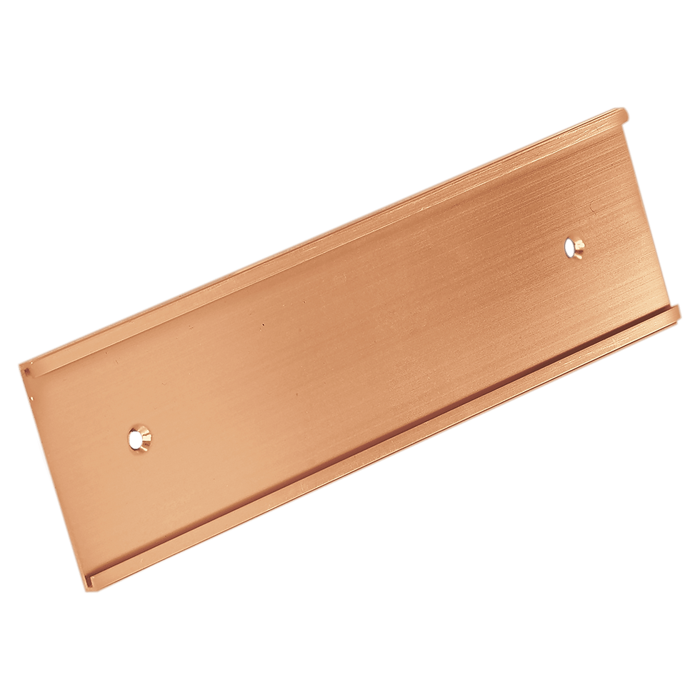 Thumbnail: 2"  Tall Aluminum Wall Brackets