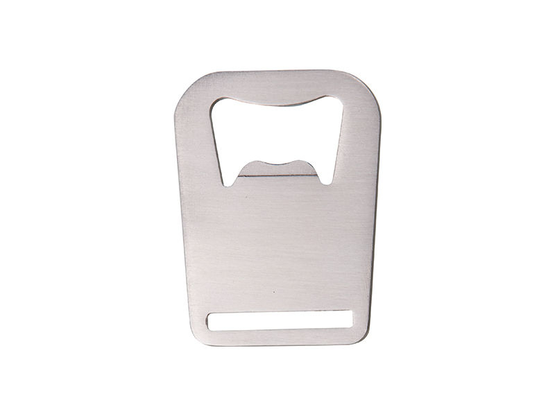 Thumbnail: Sublimated Stainless Steel Crown Bottle Opener - Front Blank