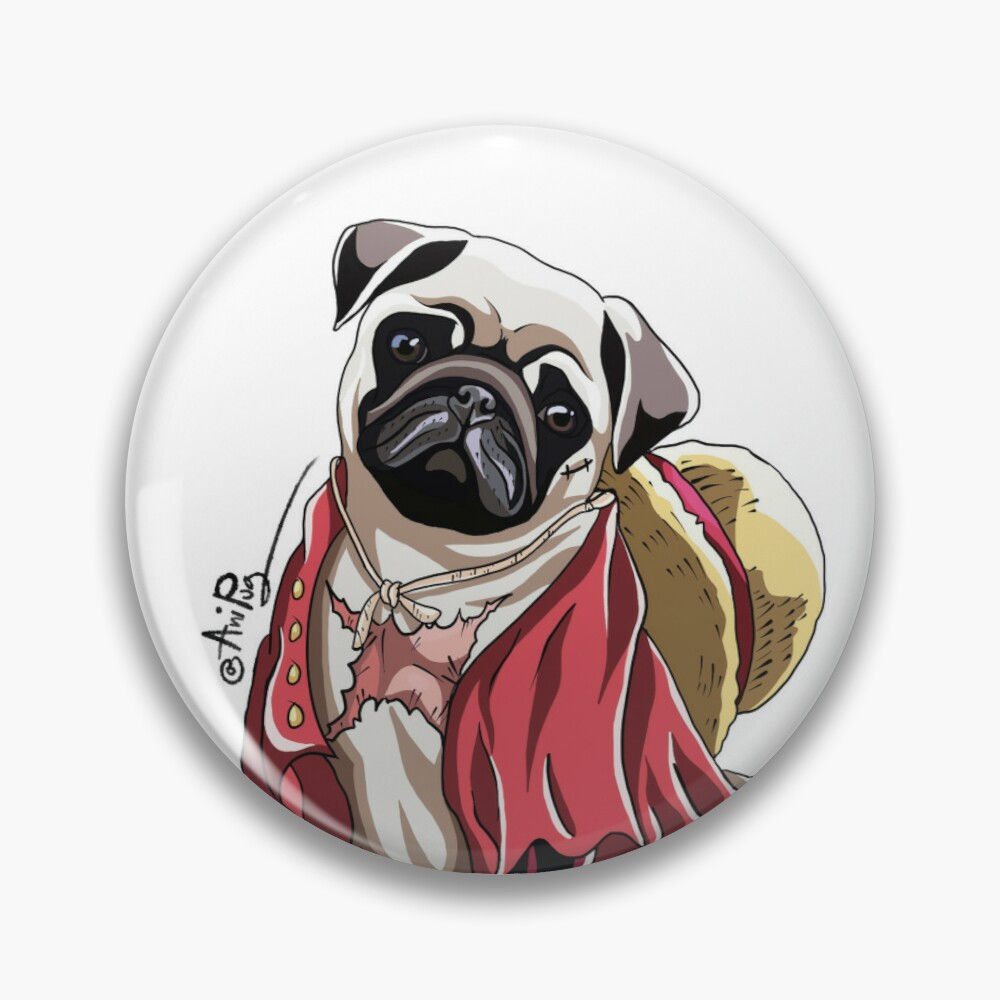 Pin - Monkey D. Pug