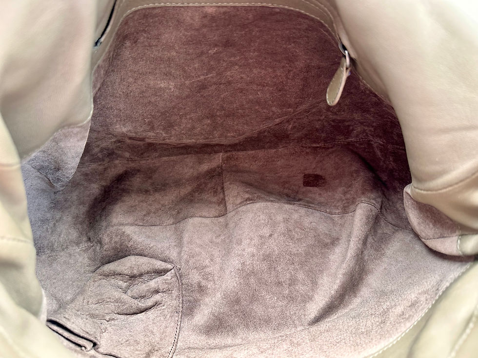 Thumbnail: Bottega Veneta Hobo Bag Taupe Leather