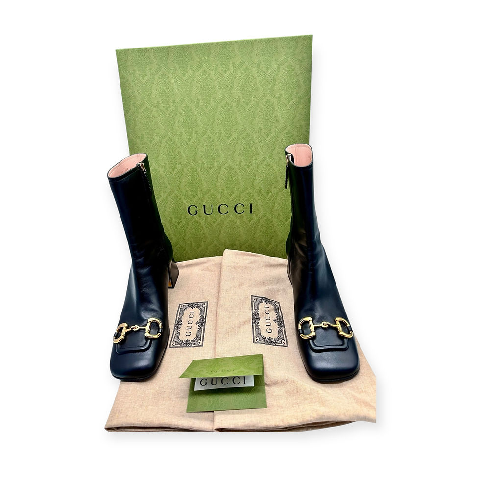 Gucci Stiefeletten Leder