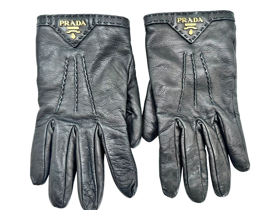 Prada Handschuhe Leder