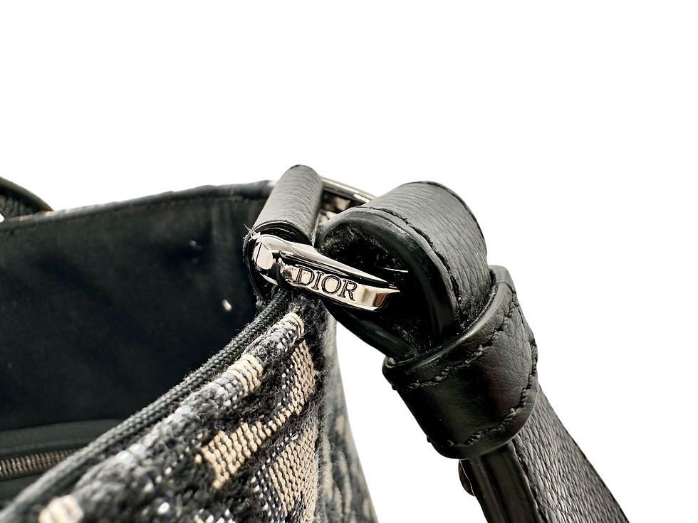 Thumbnail: Dior Saddle Oblique Shopper Tasche Tote