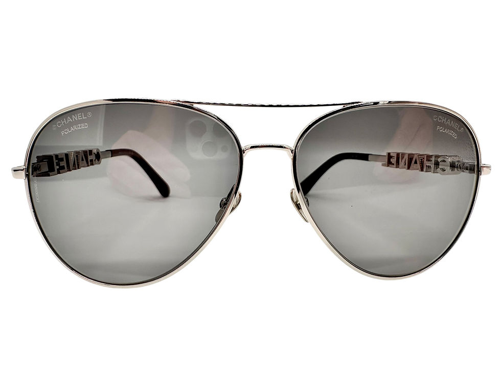 Miniatura: Chanel Sonnenbrille Pilotenstil