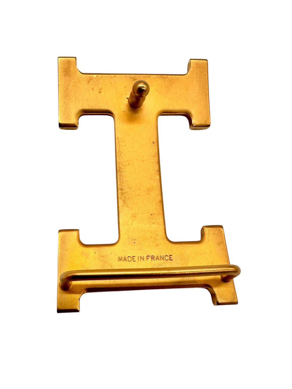 Thumbnail: Hermès gold belt buckle