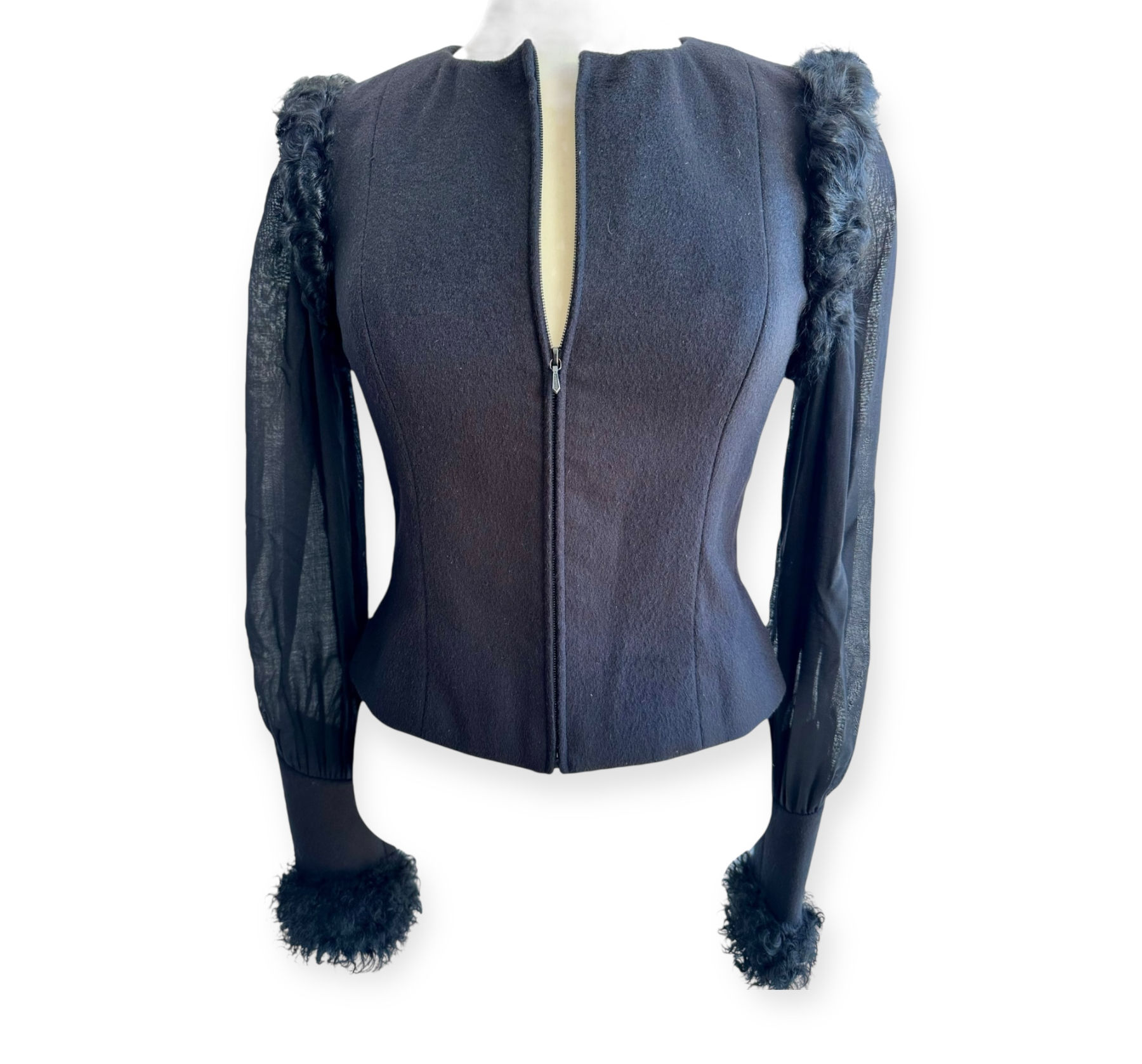 Chanel Jacke schwarz