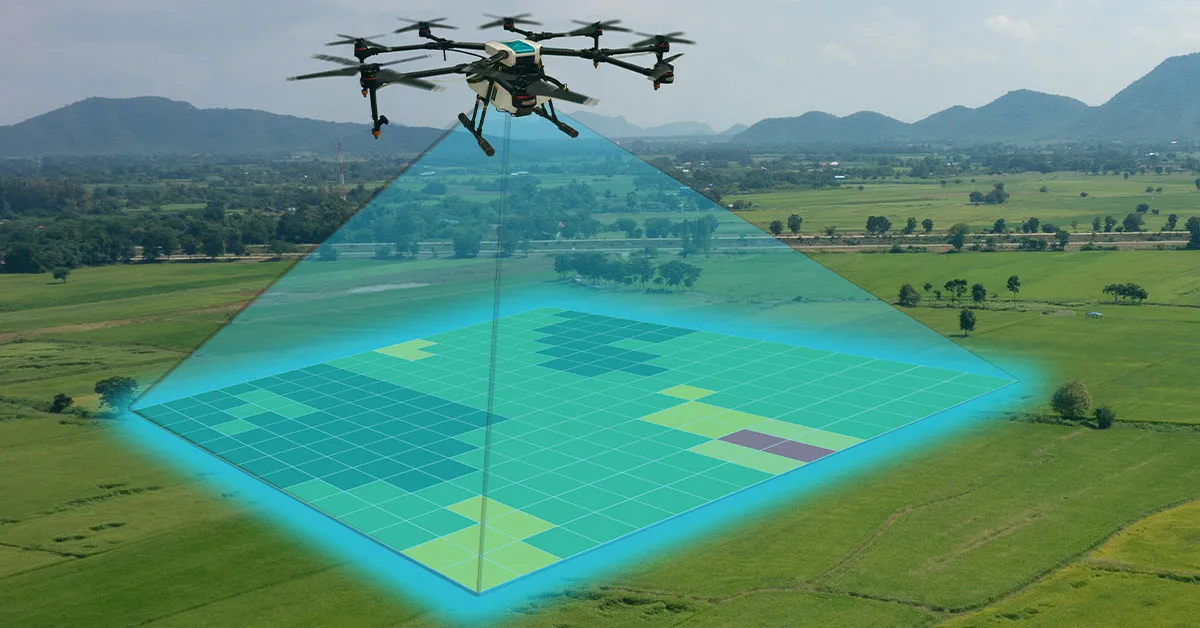 Teknologi drone untuk monitoring lahan
