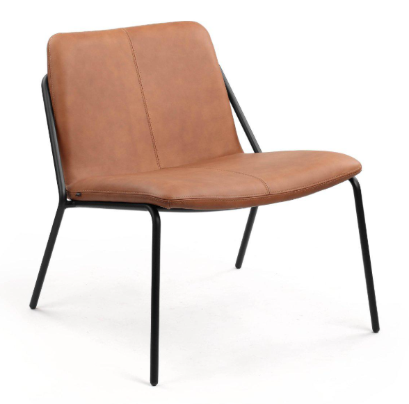 Sling Chair Chestnut Angle