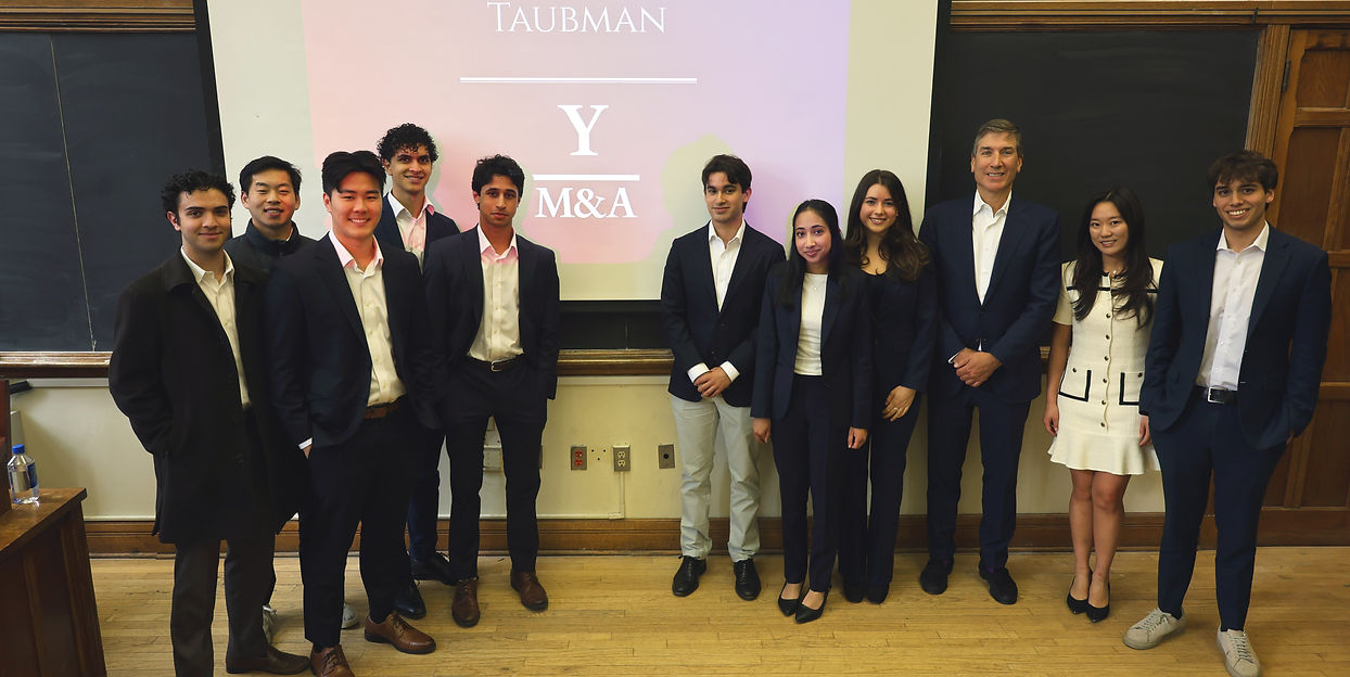 Yale M&A Group with Paul Taubman