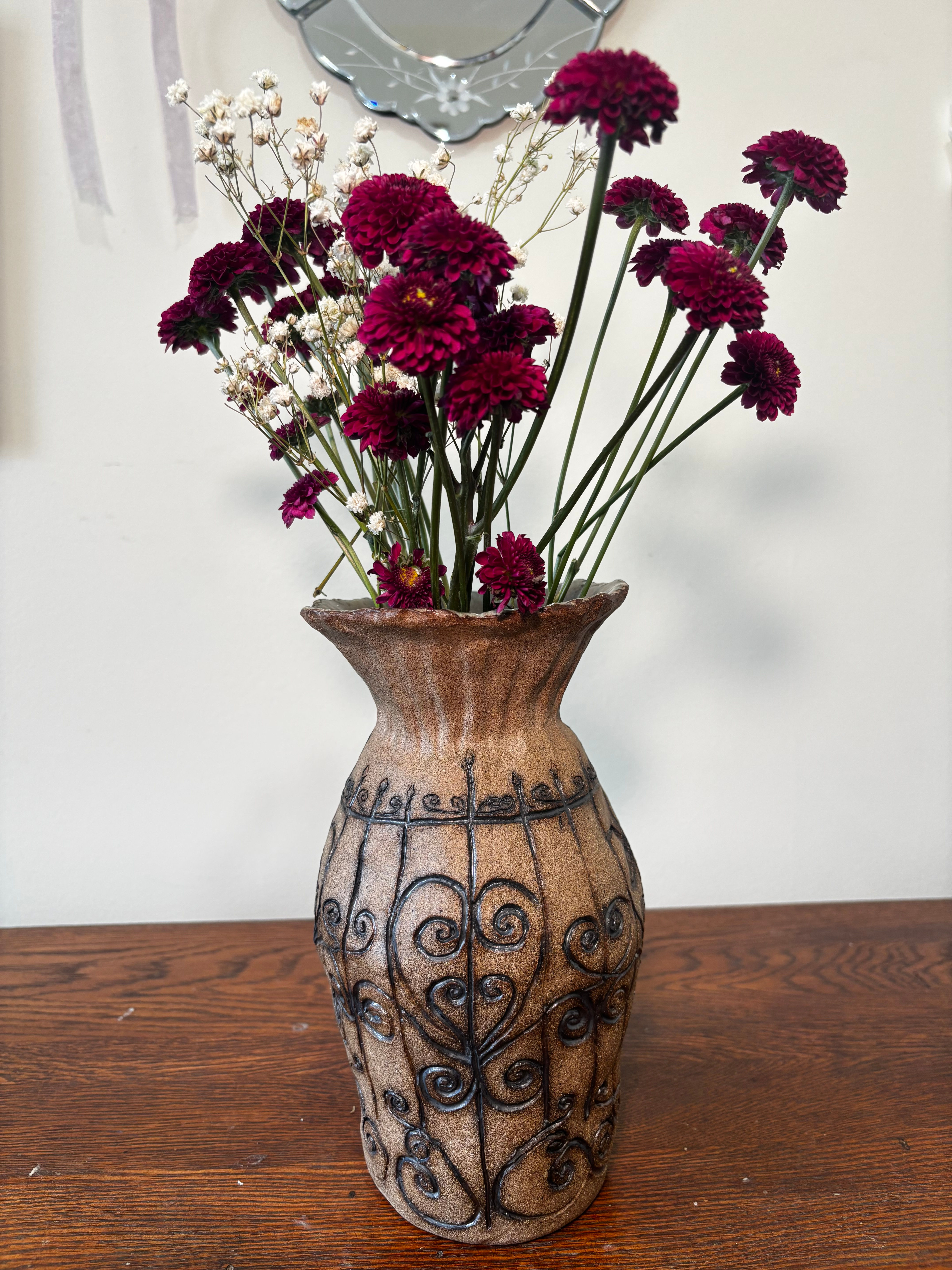 Iron Fence Vase