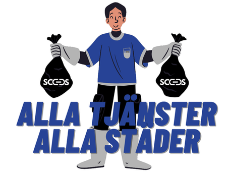 Professionell städning i Sverige – alla tjänster, alla städer