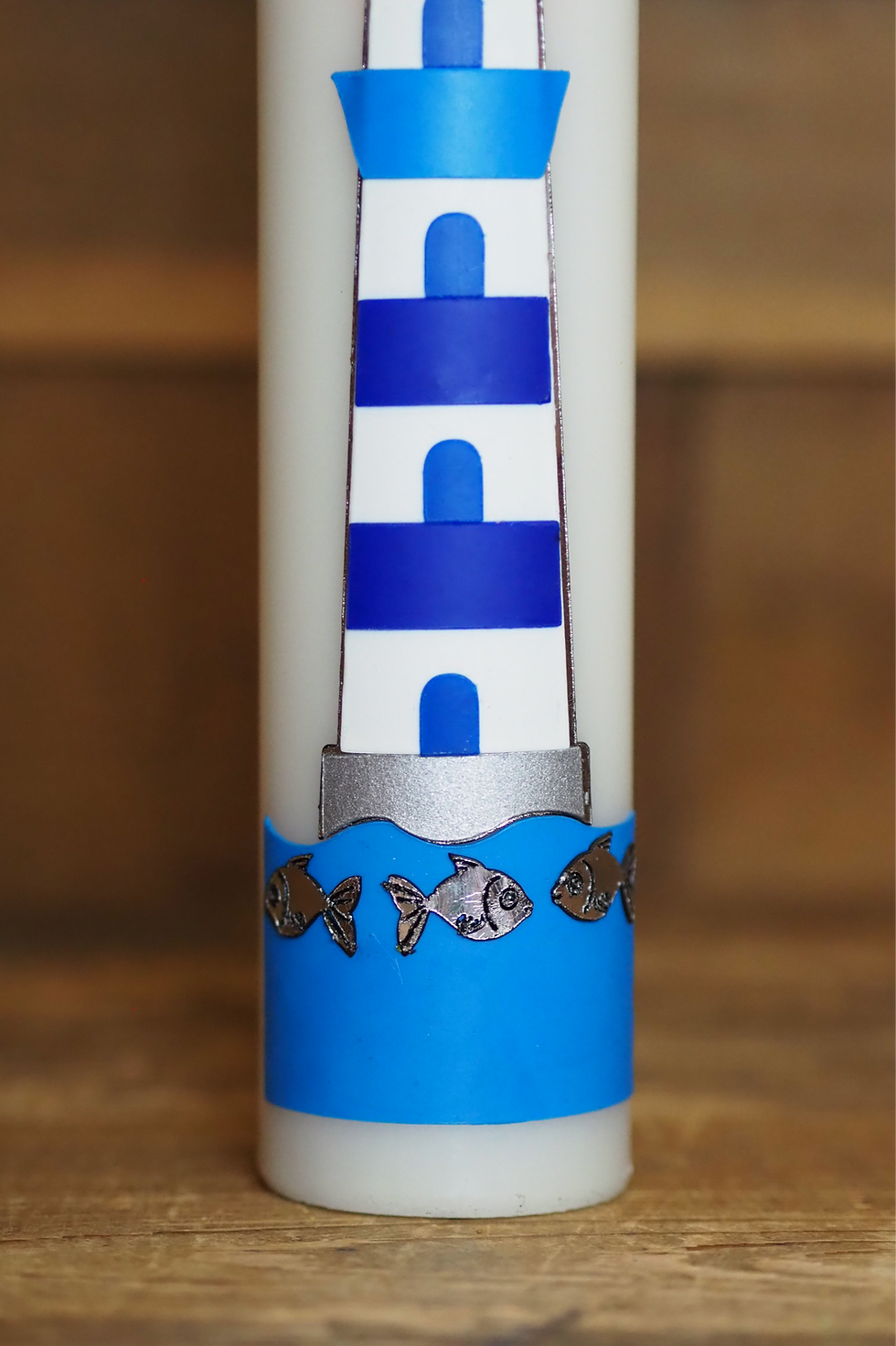 Miniature : Taufkerze Nr. S7