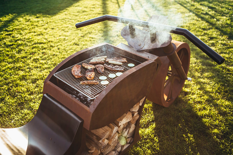 Miniature : Barbecue "Moto"