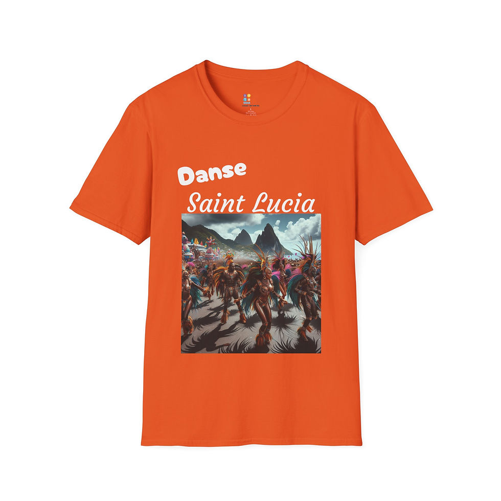 Thumbnail: Danse IVTA WEAR Flag Unisex Softstyle T-Shirt