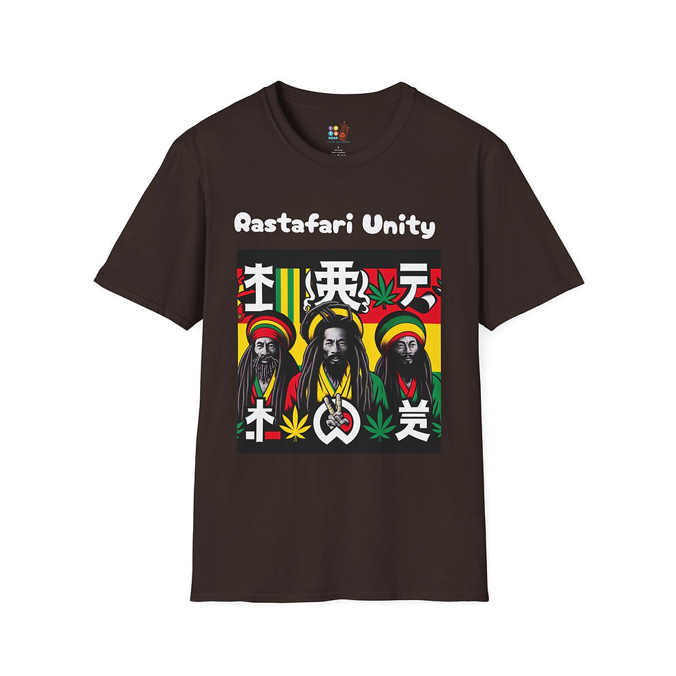 Miniature : Rasta Unity IVTA WEAR  Unisex Soft style T-Shirt