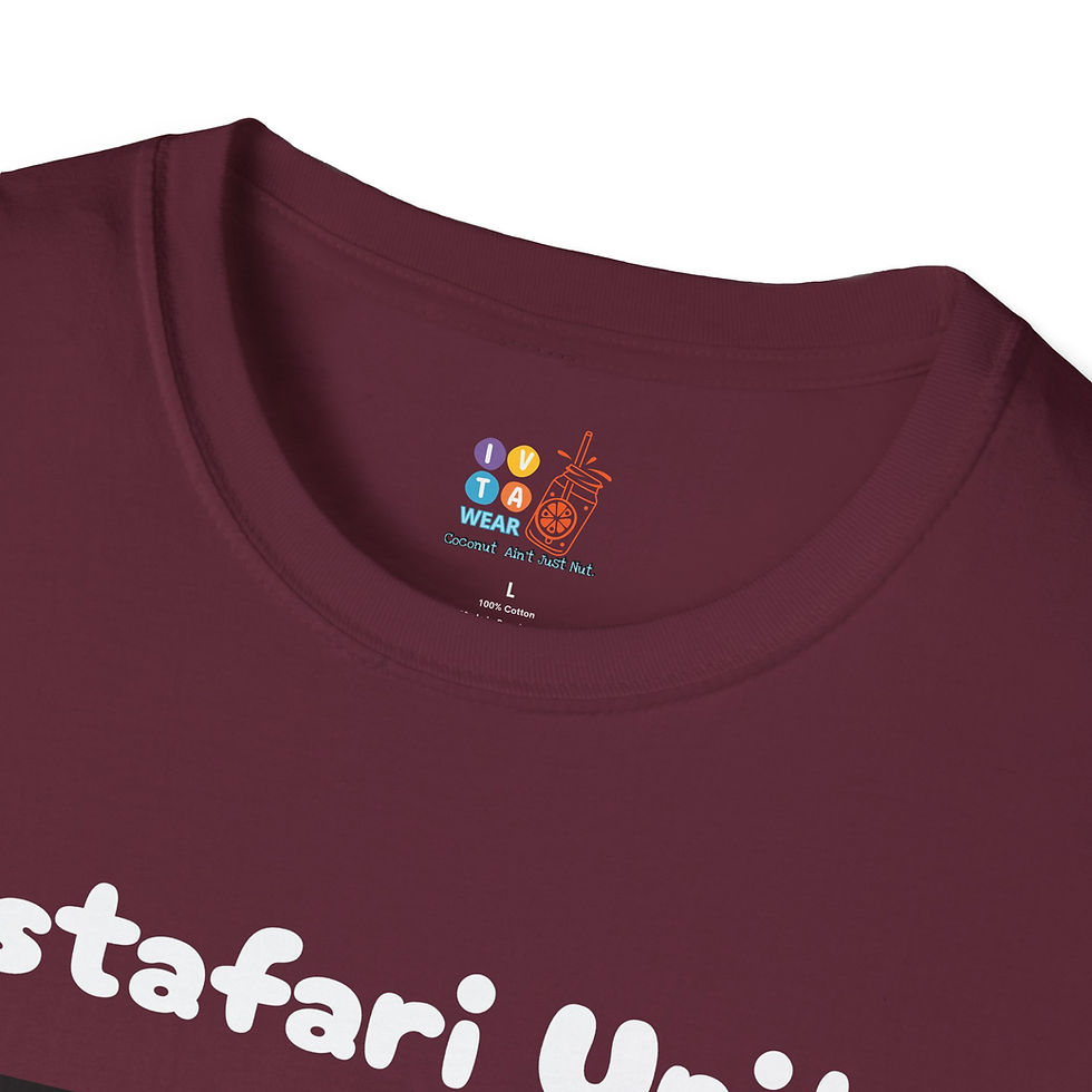 Miniature : Rasta Unity IVTA WEAR  Unisex Soft style T-Shirt