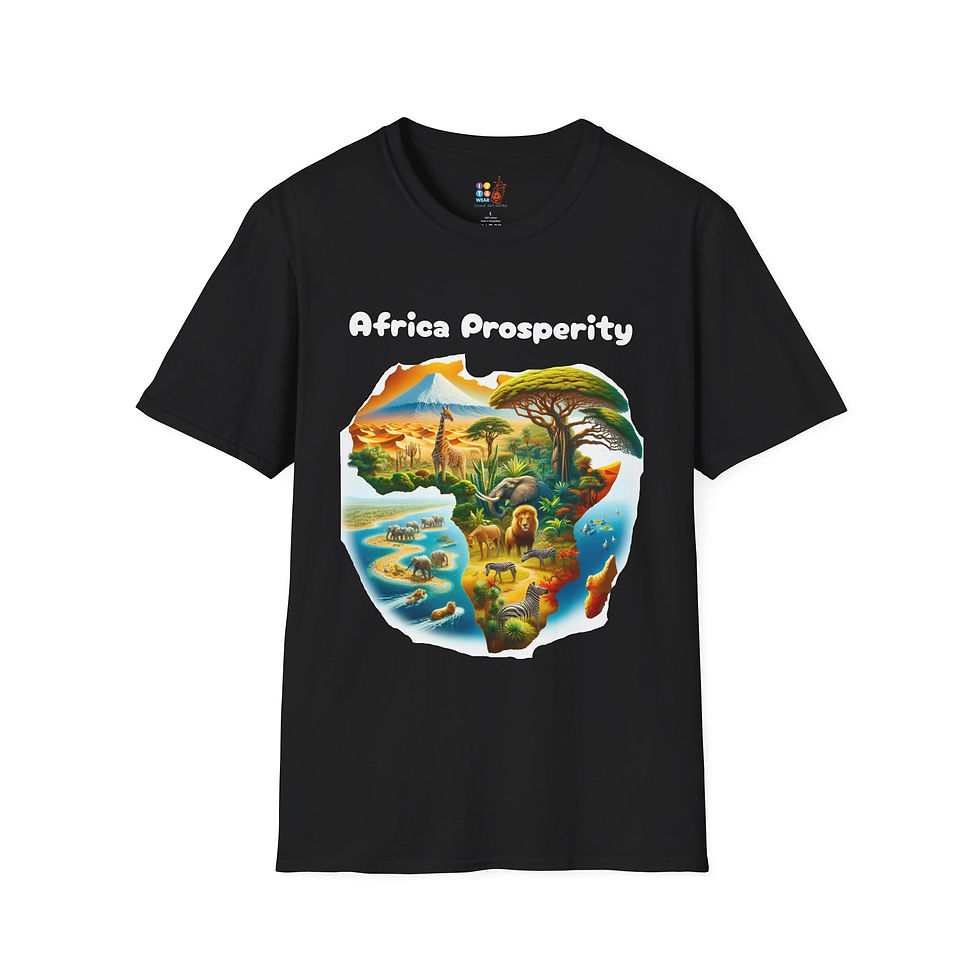 Thumbnail: Africa Prosperity  IVTA WEAR  Unisex Soft style T-Shirt