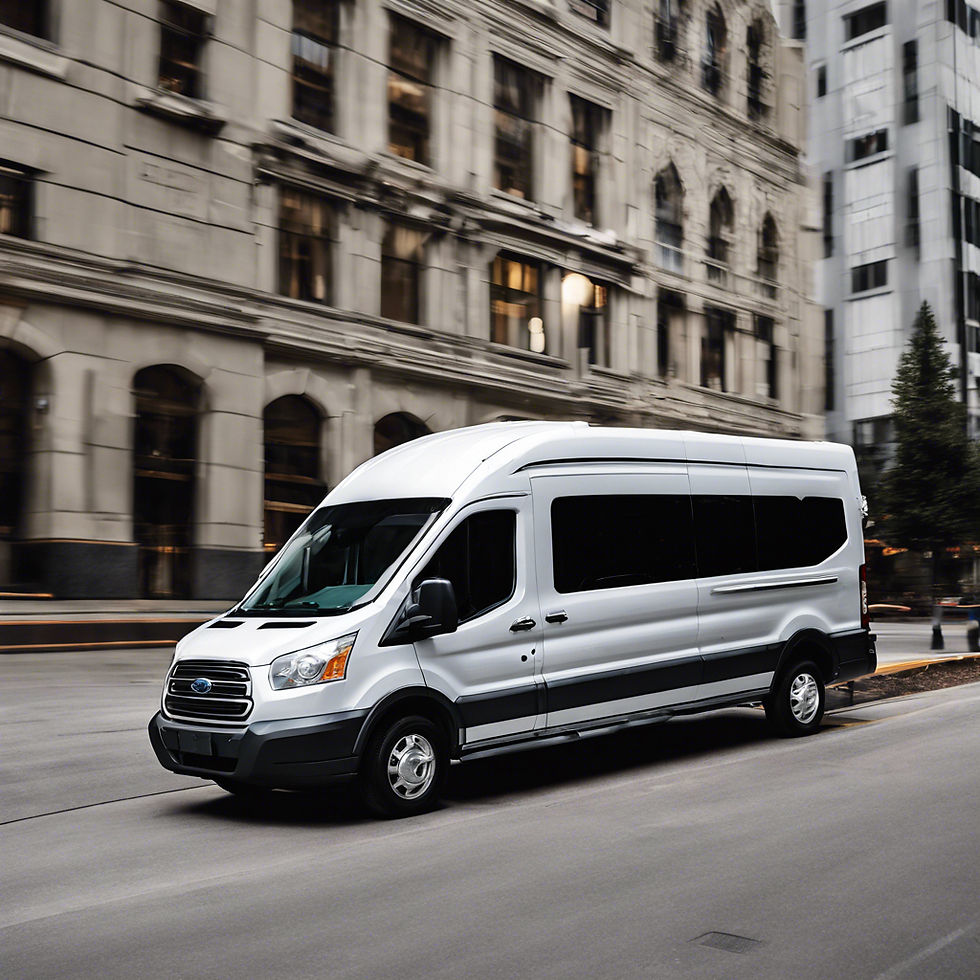 10 pax Ford transit van